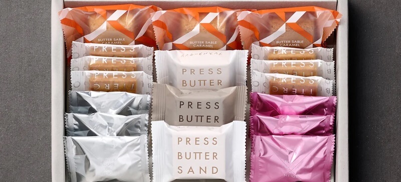 プレスバターサンド