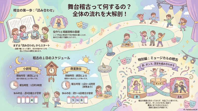 舞台稽古の全体の流れ